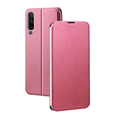 Huawei Y9s用手帳型 レザーケース スタンド カバー ファーウェイ ピンク