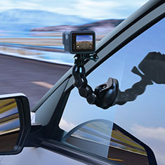 Oppo RX17 Pro用スマートフォン車載ホルダー 車載スタンド 真空吸盤で車のダッシュボードに直接取り付け ユニバーサル JD3 ブラック