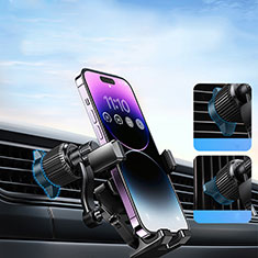 Samsung Galaxy S10用スマートフォン車載ホルダー 車載スタンド クリップで車のダッシュボードに直接取り付け ユニバーサル BS9 ブラック