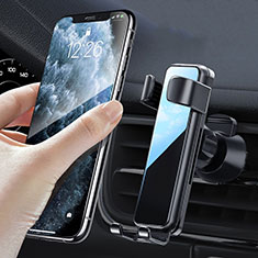 Oppo Find N2 Flip 5G用スマートフォン車載ホルダー 車載スタンド クリップで車のダッシュボードに直接取り付け ユニバーサル JD1 ブラック