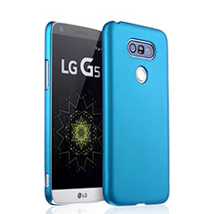 LG G5用ハードケース プラスチック 質感もマット LG ブルー