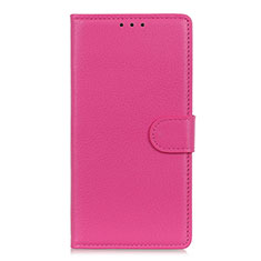 LG K41S用手帳型 レザーケース スタンド カバー L09 LG ローズレッド