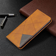 LG K61用手帳型 レザーケース スタンド カバー L02 LG オレンジ
