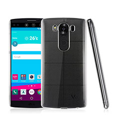 LG V10用ハードケース クリスタル クリア透明 LG クリア