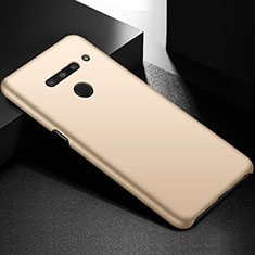 LG V50 ThinQ 5G用ハードケース プラスチック 質感もマット カバー M01 LG ゴールド
