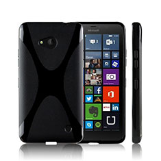 Microsoft Lumia 640用ソフトケース X ライン Microsoft ブラック