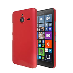 Microsoft Lumia 640 XL Lte用ハードケース プラスチック 質感もマット Microsoft レッド