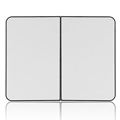 Microsoft Surface Duo用手帳型 レザーケース スタンド カバー L02Z Microsoft ホワイト