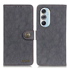 Motorola Moto Edge X30 5G用手帳型 レザーケース スタンド カバー A01D モトローラ ブラック