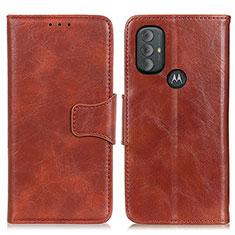 Motorola Moto G Play (2023)用手帳型 レザーケース スタンド カバー M02L モトローラ ブラウン