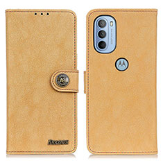 Motorola Moto G31用手帳型 レザーケース スタンド カバー A01D モトローラ ゴールド