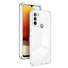 Motorola Moto G41用ハイブリットバンパーケース クリア透明 プラスチック 鏡面 カバー MQ1 モトローラ クリア