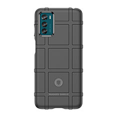 Motorola Moto G42用360度 フルカバー極薄ソフトケース シリコンケース 耐衝撃 全面保護 バンパー モトローラ ブラック