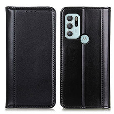 Motorola Moto G60s用手帳型 レザーケース スタンド カバー M05L モトローラ ブラック