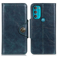 Motorola Moto G71 5G用手帳型 レザーケース スタンド カバー M12L モトローラ ネイビー