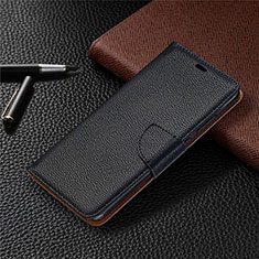 Nokia 5.3用手帳型 レザーケース スタンド カバー L05 ノキア ブラック