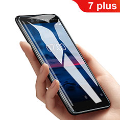 Nokia 7 Plus用アンチグレア ブルーライト 強化ガラス 液晶保護フィルム B01 ノキア クリア