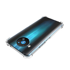 Nokia 8.3 5G用極薄ソフトケース シリコンケース 耐衝撃 全面保護 クリア透明 カバー ノキア クリア