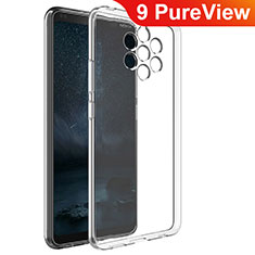 Nokia 9 PureView用極薄ソフトケース シリコンケース 耐衝撃 全面保護 クリア透明 カバー ノキア クリア