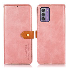 Nokia G310 5G用手帳型 レザーケース スタンド カバー N07P ノキア ピンク