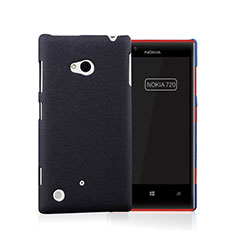 Nokia Lumia 720用ハードケース プラスチック 質感もマット ノキア ブラック
