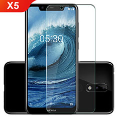 Nokia X5用強化ガラス 液晶保護フィルム ノキア クリア