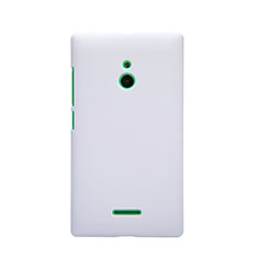 Nokia XL用ハードケース プラスチック 質感もマット ノキア ホワイト