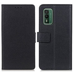 Nokia XR21用手帳型 レザーケース スタンド カバー M08L ノキア ブラック
