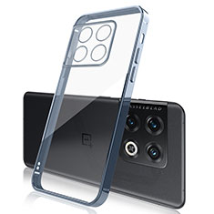 OnePlus 10 Pro 5G用極薄ソフトケース シリコンケース 耐衝撃 全面保護 クリア透明 H01 OnePlus ネイビー