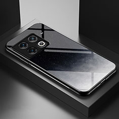 OnePlus 10 Pro 5G用ハイブリットバンパーケース プラスチック パターン 鏡面 カバー LS2 OnePlus グレー