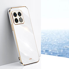 OnePlus 10 Pro 5G用極薄ソフトケース シリコンケース 耐衝撃 全面保護 XL1 OnePlus ホワイト