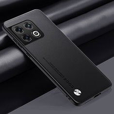 OnePlus 10 Pro 5G用ケース 高級感 手触り良いレザー柄 S02 OnePlus ブラック
