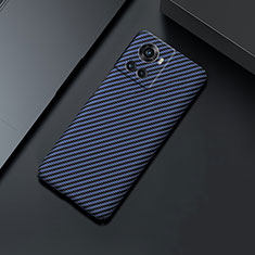 OnePlus 10R 5G用ハードケース プラスチック 質感もマット ツイル カバー OnePlus ネイビー