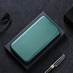 OnePlus 10T 5G用手帳型 レザーケース スタンド カバー L02Z OnePlus グリーン