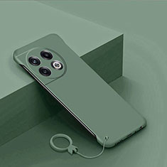 OnePlus 11 5G用ハードケース プラスチック 質感もマット フレームレス カバー OnePlus グリーン