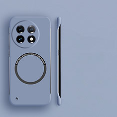 OnePlus 11 5G用ハードケース プラスチック 質感もマット フレームレス カバー Mag-Safe 磁気 Magnetic OnePlus ラベンダーグレー
