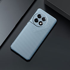 OnePlus 11 5G用ハードケース プラスチック 質感もマット ツイル カバー OnePlus ブルー