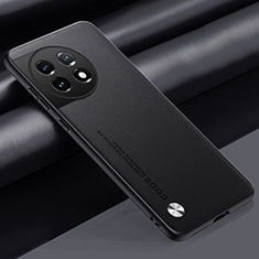 OnePlus 11 5G用ケース 高級感 手触り良いレザー柄 S02 OnePlus ブラック