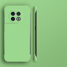 OnePlus 11R 5G用ハードケース プラスチック 質感もマット フレームレス カバー P01 OnePlus ライトグリーン