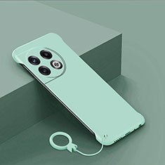 OnePlus 11R 5G用ハードケース プラスチック 質感もマット フレームレス カバー OnePlus ライトグリーン