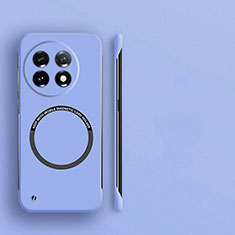 OnePlus 11R 5G用ハードケース プラスチック 質感もマット フレームレス カバー Mag-Safe 磁気 Magnetic OnePlus ラベンダー