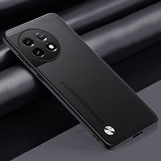OnePlus 11R 5G用ケース 高級感 手触り良いレザー柄 S02 OnePlus ブラック