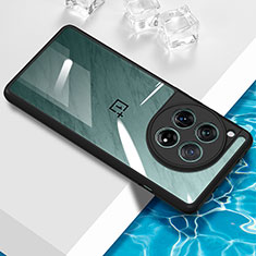 OnePlus 12 5G用極薄ソフトケース シリコンケース 耐衝撃 全面保護 クリア透明 BH1 OnePlus ブラック