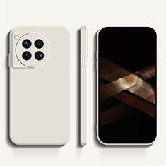 OnePlus 12 5G用360度 フルカバー極薄ソフトケース シリコンケース 耐衝撃 全面保護 バンパー YK1 OnePlus ホワイト