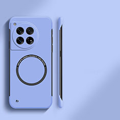 OnePlus 12 5G用ハードケース プラスチック 質感もマット フレームレス カバー Mag-Safe 磁気 Magnetic OnePlus ブルー