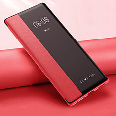 OnePlus 12 5G用手帳型 レザーケース スタンド カバー OnePlus レッド