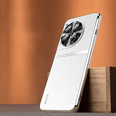OnePlus 12 5G用ケース 高級感 手触り良いレザー柄 S05 OnePlus ホワイト