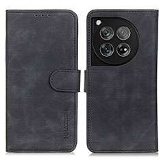 OnePlus 12R 5G用手帳型 レザーケース スタンド カバー K03Z OnePlus ブラック