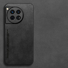 OnePlus 12R 5G用ケース 高級感 手触り良いレザー柄 S01 OnePlus ブラック
