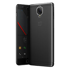 OnePlus 3用極薄ソフトケース シリコンケース 耐衝撃 全面保護 クリア透明 T05 OnePlus グレー